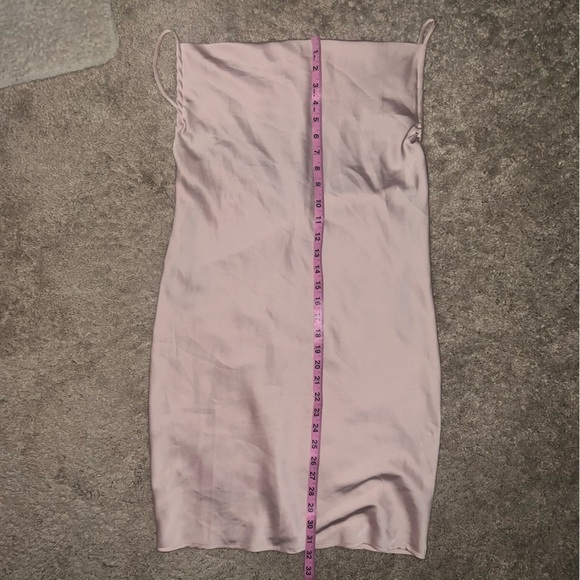 Forever 21 Slip Dress Pink Shimmery Size Medium - Picture 5 of 11